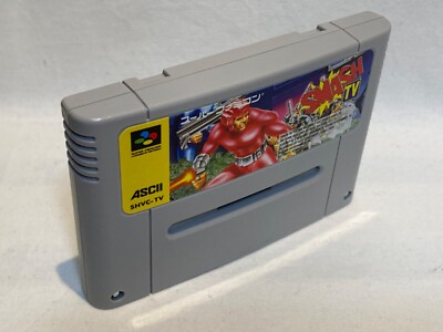 SMASH TV Super Famicom Nintendo SHVC-TV Japan Import Free Shipping