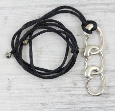 LINKS OF LONDON STERLING SILVER 925 30'' NECKLACE PENDANT ROPE CLASSIC DESIGNER