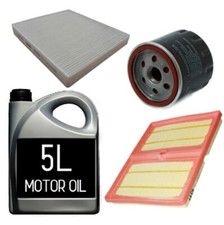 KIT DE SERVICIO COMPLETO SKODA FABIA KAMIQ SCALA 1.0 FILTROS DE CABINA DE AIRE DE ACEITE 5 LITROS DE ACEITE