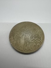 Egyptian Hieroglyphics Token Medal Coin Gods 2 3/4" Diameter 