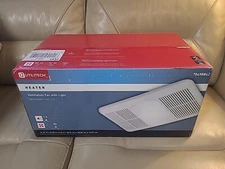 NIB - Utilitech Ventilation Fan Heater Model 0498842 1.5-Sone 80-CFM w/ Light