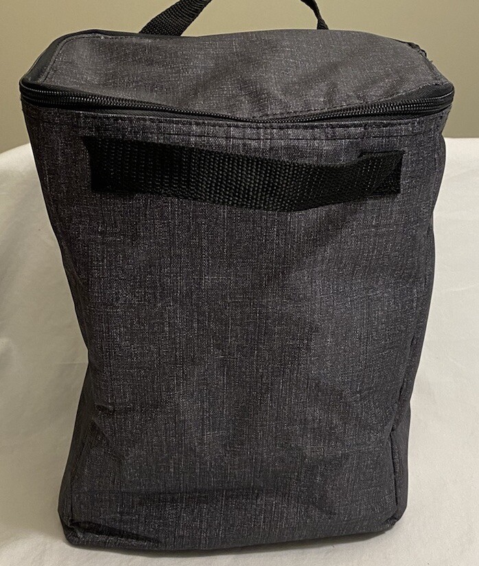 Thirty-One Single Thermal Organizer Black Crosshatch EUC | eBay