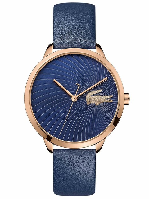 lacoste leather watch