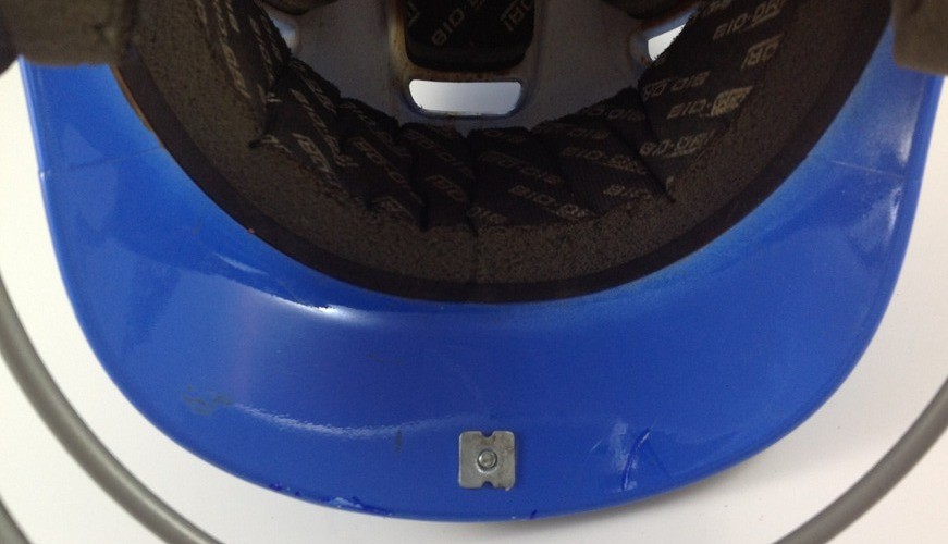 Casque De Baseball Easton – Junior – Royal/Blanc – Masque Inclus – Occasion