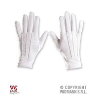 Handschuhe Weiss L Mit Biesen - KostüM ZubehöR - Widmann®