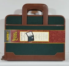 Samsill Stone Creek Portfolio Zipper Binder 1" Ring Heavy Duty Letter 8.5" X 11"