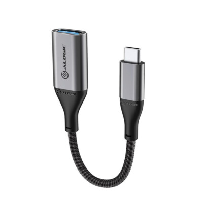 Alogic ULCAA-SGR Alogic Adapter USB-C 3.1 Super  -> USB-A             grau