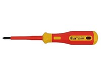 14-685-VDE Schraubendreher Isoliertslim SL/PH1 L.Klin: 80Mm Bernstein