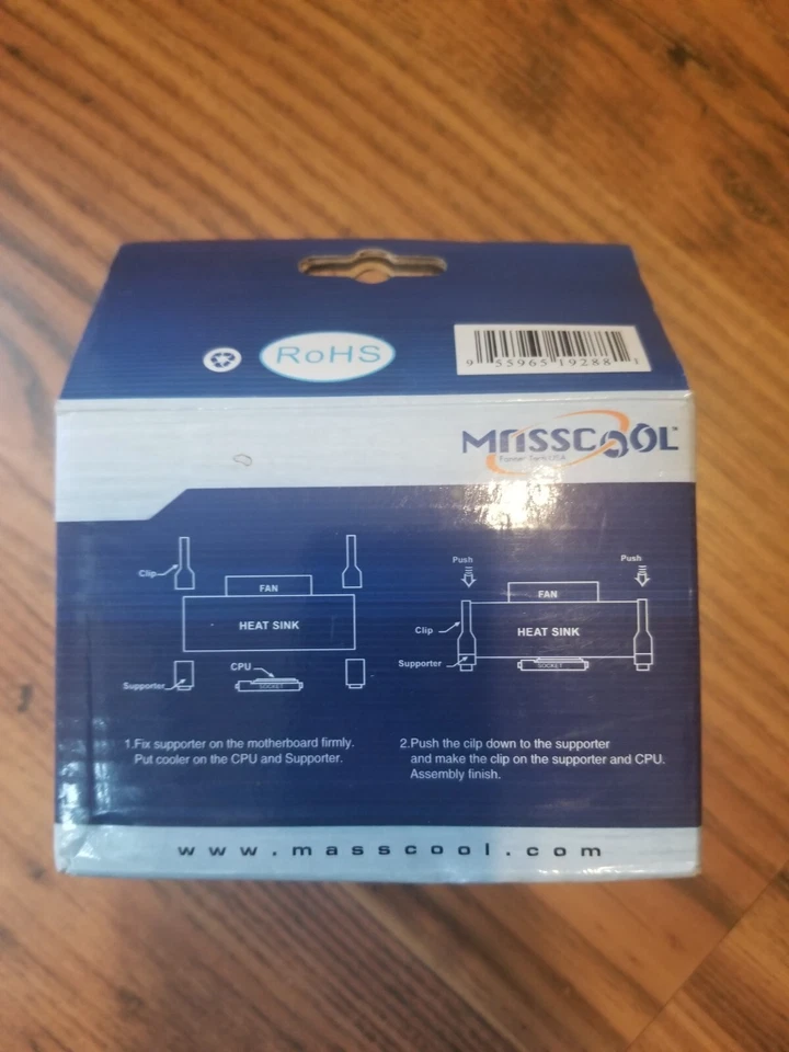 Masscool CPU Cooler 9T288B1M3G ISO 9001 - Image 4 of 4