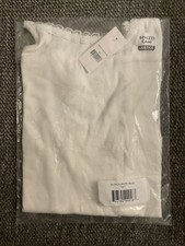 Girls Justice Braless White Cami tank size 10