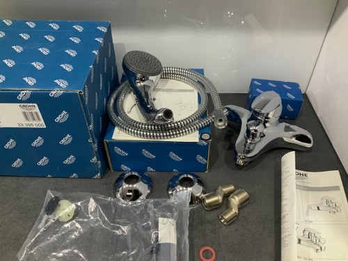 Grohe Eurodisc Set Wannenarmatur + Relexa plus alte Serie in Chrom