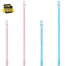 4 Pcs Spiral Hair Curlers for Long Wave Styling - Heatless Hook Curls in 13.8 an