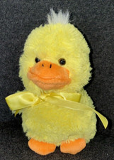 Peluche de peluche de pollito de Pascua amarillo Russel Stover de colección 9 pulgadas