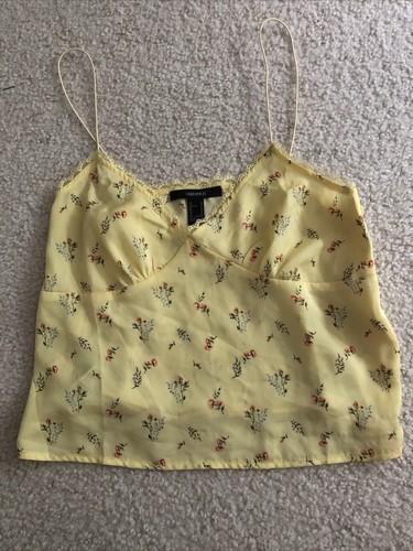 Forever 21 Crop Top Spaghetti Strap 