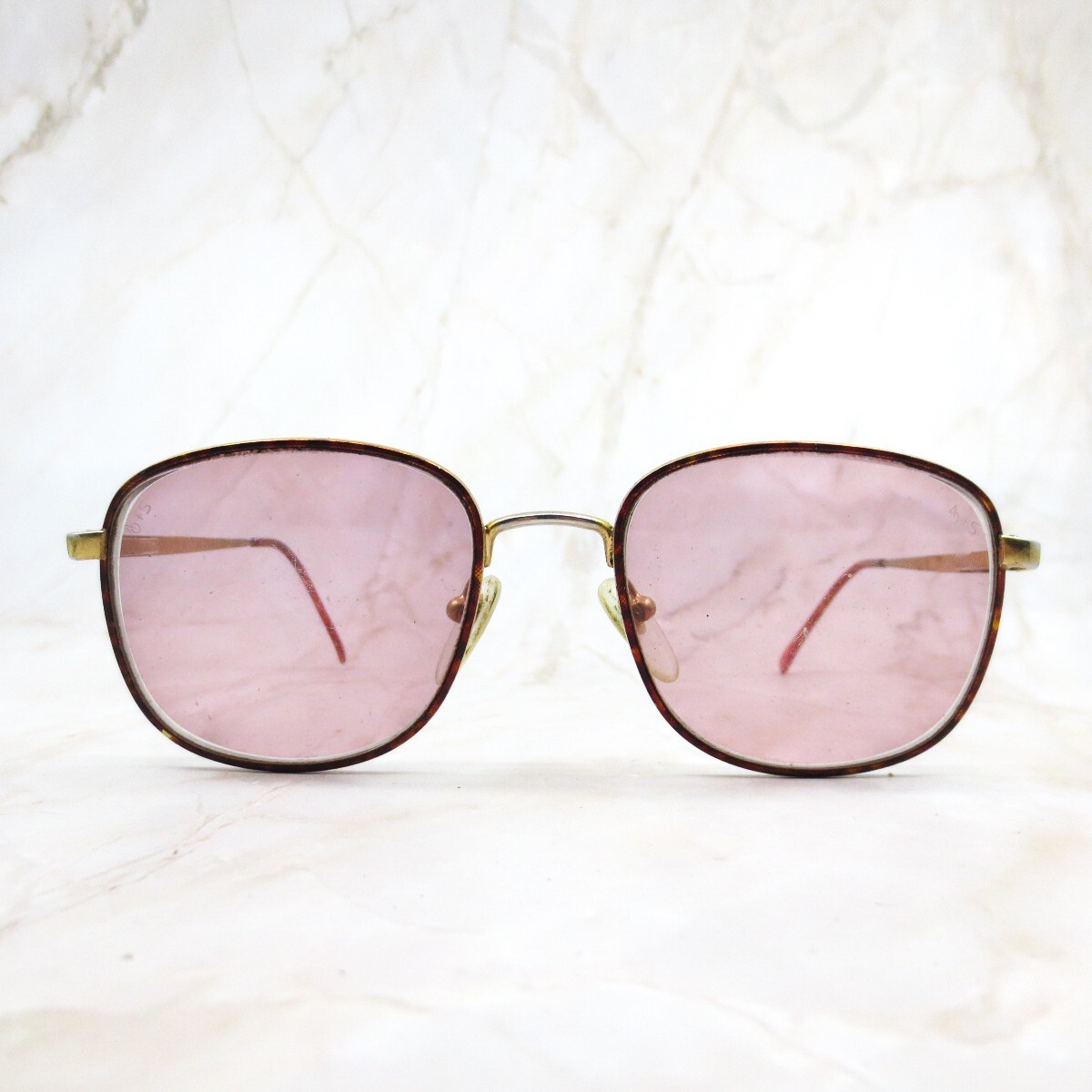 AO Safety Z87-2 Sunglasses Frame Men's Polished Gold Full Rim