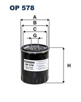 Filtron Op 578 ÖLfilter For Alfa Romeo Autobianchi Fiat Fso Innocenti Lancia Sea