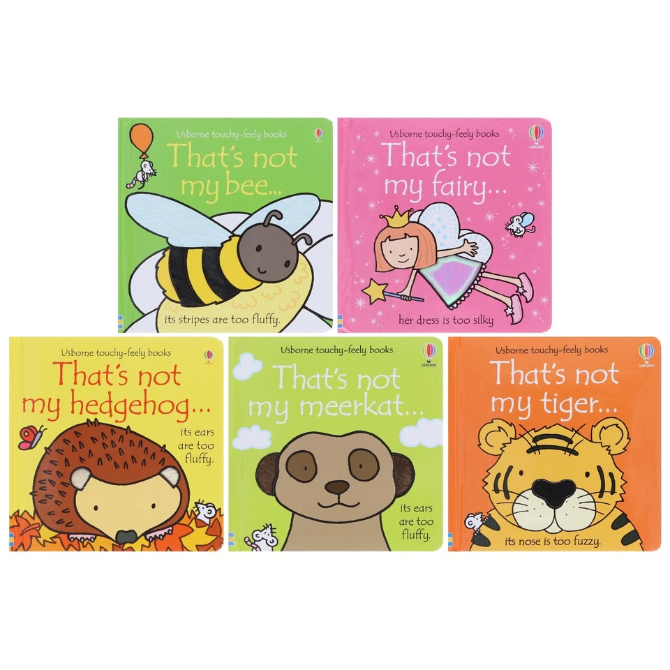 Usborne touchy feely books:That's not my Collection 6: 5 Books Set-Ages 0-3 - BB - Image 2 of 4