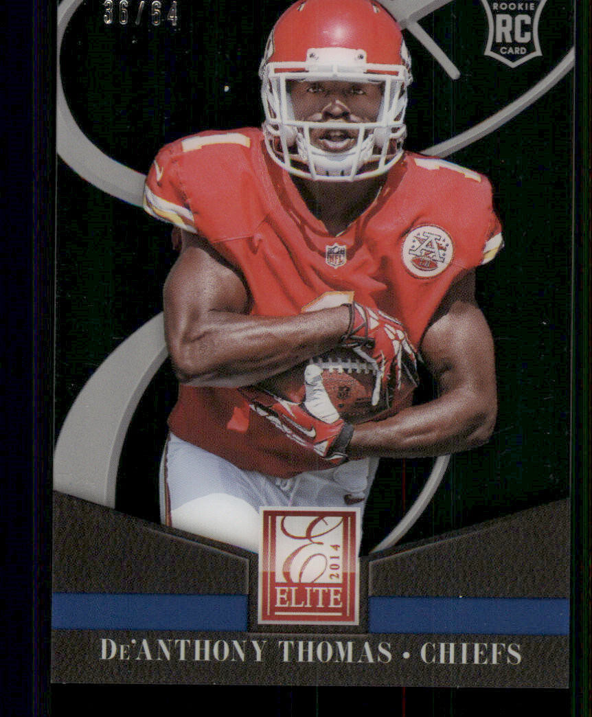 De'Anthony Thomas Panini Elite #128 Clear