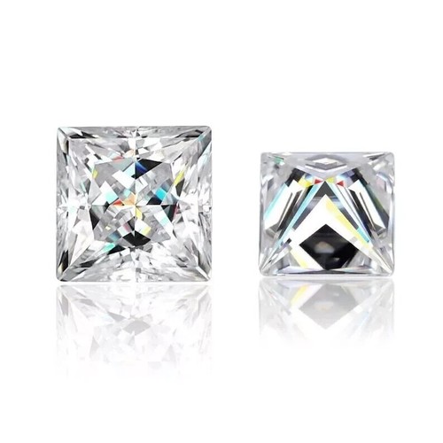 Lab-Grown 8.00Ct Loose Diamond 14 mm Princess D, Clarity FL , Loose Gemstone - Picture 4 of 10