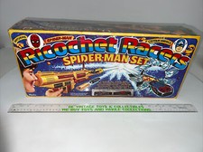Vintage Spiderman 1975 Hasbro Ricochet Racers set Factory Sealed Super RARE 🔥