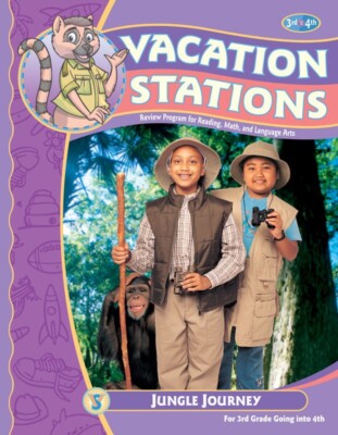 BJU Press - Vacation Stations: Jungle Journey (rising 4th graders) 506352