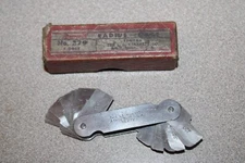 L.S. Starrett Model No. 279 Radius Gage in Original Box