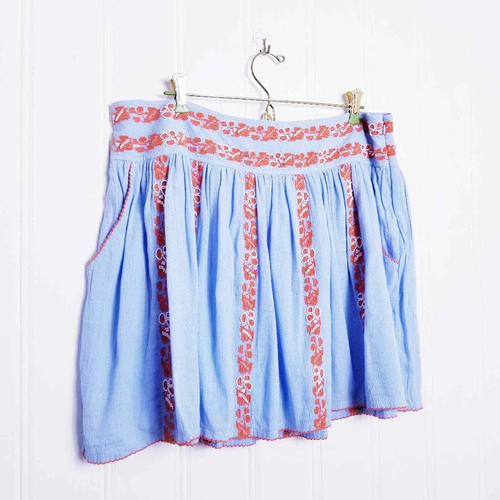 Minigonna Tory Burch Alexandria Dirndl con perline