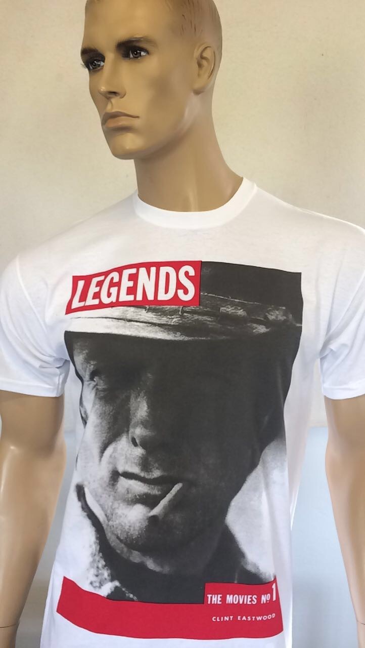 CAMISETA CLINT EASTWOOD, UN PUÑO LLENO DE DÓLARES PELÍCULA (LEYENDA DE LA PELÍCULA) WESTERN