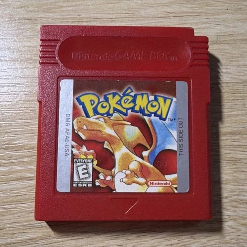 Nintendo Pokémon Red Version Game Boy Cart NTSC-U/C Playing E (Doesn’t Save)