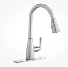 Glacier Bay Fairhurst Pull-Down Sprayer Kitchen Faucet in Stainless Steel Finish