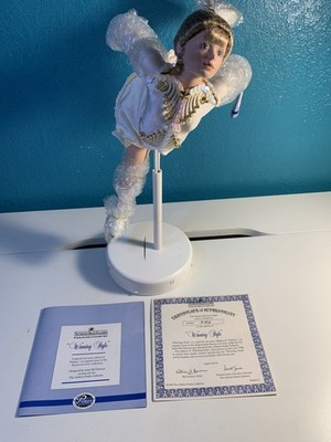 Ashton Drake ''Winning Style'' Porcelain Ice Skater Doll - Bill Hanson - COA Box