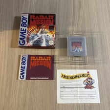 Thumbnail of ebay&reg; auction 257304578107 | Radar Mission Nintendo Gameboy Spiel OVP mit Anleitung - schneller Versand
