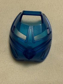 (3) Lego Bionicle Mask Part 32567  Ruru Turaga Translucent Blue 