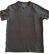 Hunt Lift Eat No Weak In The Wild Gray Outdoor Mountain Cotton T-Shirt (Large)