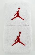 Nike Jordan Wristbands Adult Player Edition Mookie Betts White/Sport Red