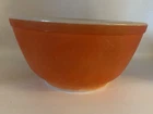 Vintage Pyrex Red Mixing Bowl 1.5 Qt Early Mark No Number 1940 USA Primary