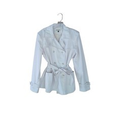 Giacca Womens Trench Coat Double Breasted But...