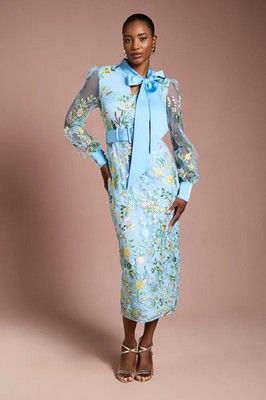 Coast Blue Shirtkleid Damen Anlass Kleider