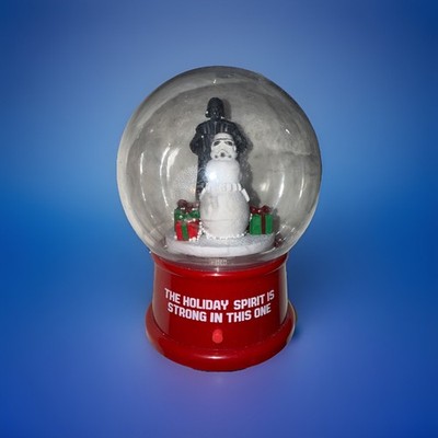 Gemmy Death Vader Star Wars Christmas Snow Globe! EUC! Works Great! 6 