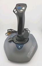Logitech J-ZA10 Wingman Extreme Digital 3D Wired PC Joystick With USB Adapter