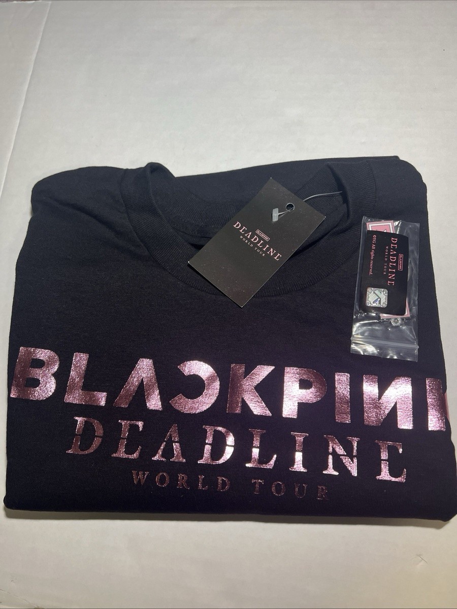 BlackPink Deadline World Tour Unisex Size (L) Large Shirt