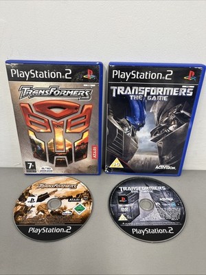 Ps2 Playstation 2 Transformers + 2 Spiele