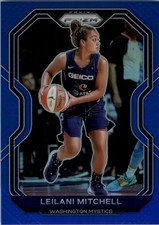 2021 Panini Prizm WNBA Prizms Blue #3 Leilani Mitchell /149 - BSK