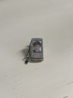 #ad #ad Disney Troy High School Musical Dangle Pin 61947 Zac Efron Cell Phone Slider $169.00