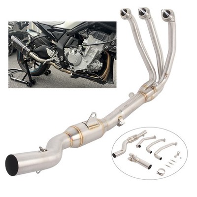 For CF-Moto 675SR 2024-2025 675NK Slip-On Exhaust System 51mm Header Link Pipe