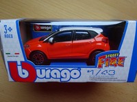 Renault Captur Orange Modelauto Ca.11Cm *Neu* Freilauf 1:43