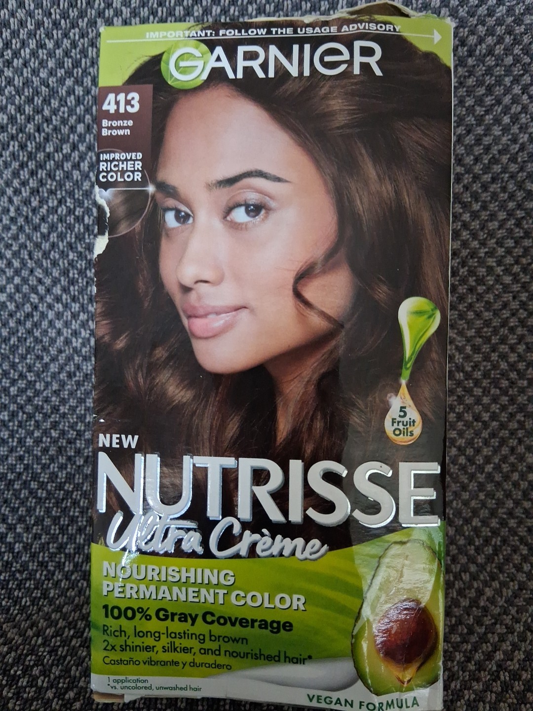 Creme, 413 Bronze Brown - New