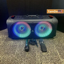 Maxpower MPD611 Rocker 6" Dual Woofer Bluetooth Speaker w/ Mic & Heavy Bass