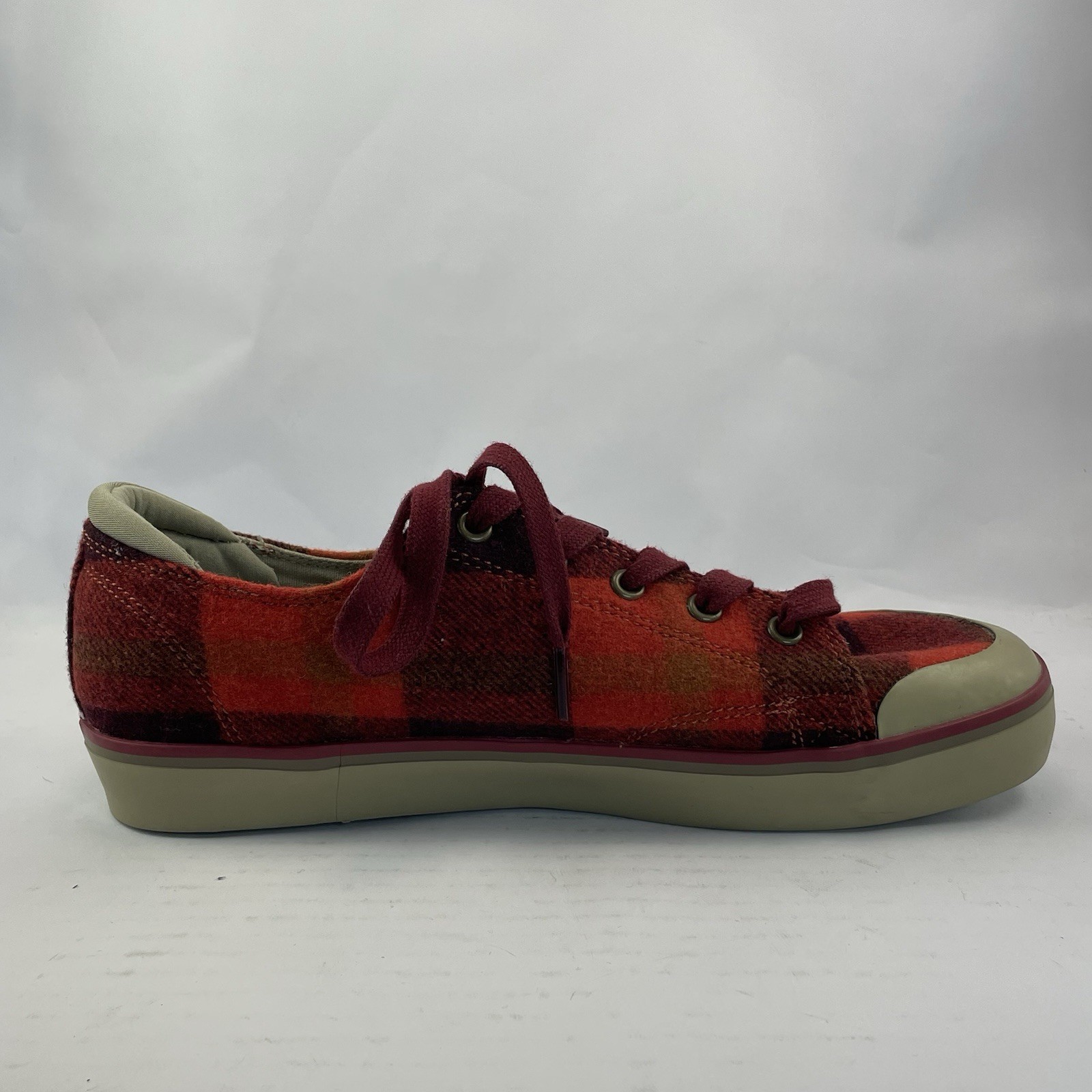 Scarpe sneakers casual Keen Elsa lll donna taglia 10 rosso lana a quadri
