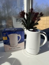 Russell Hobbs Eden Kettle 27360 1.7L Fast Boil White New Open Box